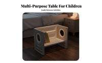 kids' Table and Chair set Sturdy Playroom Set Multi-Functional for Toddlers