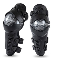 Motorcycle Knee Pads Adjustable Straps Riding Knee Protector Hard   Motorcycle Leg for Riders