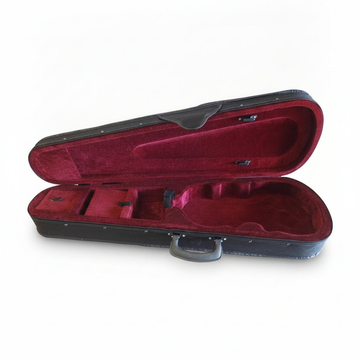 Hard-Shell Triangular Violin Case Safeguarding Violin Case with Backpack Straps Long-Lasting Adjustable for Violinists