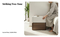 Bedside Storage modular block Minimalist and design Stacked stacked cube Side Cabinet Space-Saving