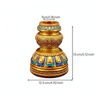 Rotating Display Base Tibetan Design Hand Crank Base Decorative