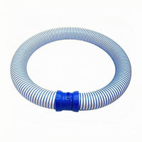 Vacuum Hose Plastic Fittings Corrugated Hose White and Blue