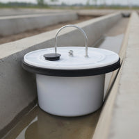 Water-Seal Drain Plug Watertight Drain Plug with Handle Reusable for Pig Farmers, Manure Channels, Barns