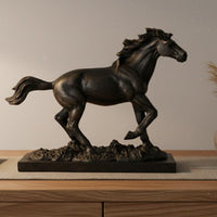 Finely Detailed Astrological Horse Sculpture Fine Workmanship Astrological Horse Figurine Elegant Design for Business Owners, Desk, Office