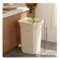 Square Kitchen Garbage Bin Modern Design Commercial Office Trash Bin