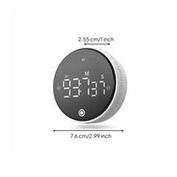 Countdown Stopwatch Digital Timer Kitchen Timer Magnetic Timer Large Display Rechargeable Silent Operation Suitable for Cooking Study Laboratory