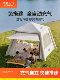 Wilderness Light Automatic Inflatable Tent, Quick Setup, Waterproof, for Camping