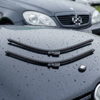Windshield Wiper Blades Curved Front Wiper Blades Quiet All-Seasons for Car Owners, Wet-Weather Driving