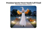 Halloween Inflatable   Decoration | Spooky Holiday Display, Giant Standing Design, for Yard