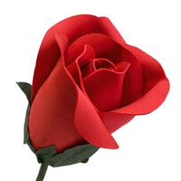 Rose Head without Stem DIY Artificial Flower Heads Vivid Stemless Roses for Event Planners, Visual Merchandisers, Window Displays, Romantic Scenes