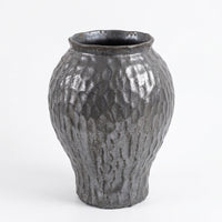 Wabi-Sabi Ceramic Vase, White Short Style