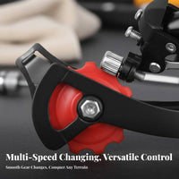 21-Gear Bike Gear Selector Set Effortless Change Ing 21-Gear Bike Gear Lever Mountain Bike Gear Selector Set Easy Control Cycle