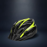 Streamlined Helmet with Removable Visor Ventilated Cycling Helmet with Visor Adjustable Shock-Absorbing for Commuters