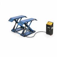 Scissor Lift Model with Control Box Compact Scissor Lift Model Realistic for Diorama