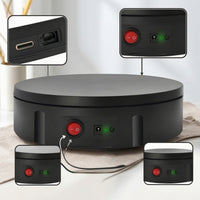 Tabletop Motorized Rotating Display Stand Slim Rotating Display Stand Compact Photography Turntable 360° for Photographers, Online Sellers, Livestreamers, Livestreaming