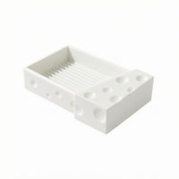 Bead Tool Box Matte Finish Slotted Tray Storage Box Rounded Edges