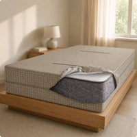 Waterproof Mattress Protector Fully Enclosed Mattress Encasement Soft Textile Bedding for Bedroom, Home