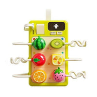 Power Strip Toy Light-up Toy Power Strip Interactive Busy Board for Young Children, Preschoolers, Early Learning