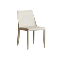 Upholstered Saddle Chair Nordic and Design Seating Furniture Minimalist Design Comfortable Padding for Dining Room, Cafe