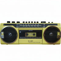 Retro Boombox Recording Function Bluetooth Cassette Player for Outdoor, Students