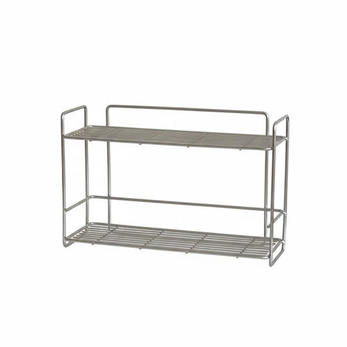 2-Tier Cosmetic Shelf adaptable 2-Tier Organizer Multifunctional for Desktop