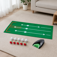 Putter Mat, Putter Practice, Golf Practice Mat, 300cm×50cm, Home Indoor Practice, Dark Teal