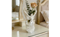 Decorative Angel Vase Polished Angel Vase Sculpted