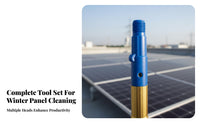 Photovoltaic Panel Snow Brush Lightweight Photovoltaic Panel Snow Extendable for Winter