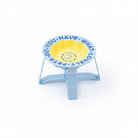 Ceramic Cat Dish with Stand Proof Raised Pet Feeder for Kittens