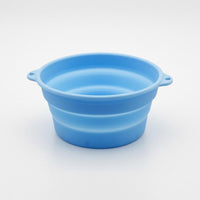 Foldable Silicone Basin Side Handles Round Silicone Basin Space Saving