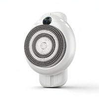 Charging Shower Scrubber with Round Brush Head Waterproof Electric Bath Scrubber Handsunrestricted Electric Body Brush Rotating