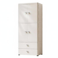 Interlocking Cube Wardrobe Customizable arrangement Interlocking Cube Closet Cartoon Design
