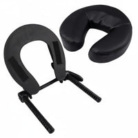 Ergonomic Design Massage Bed Headrest Water-Proof Adjustable Massage Face Cradle Easy to Clean Adjustable Headrest Pillow Lightweight for Salon Professionals, Estheticians, Spa, Medical Facility