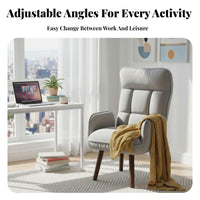 360-Degree Rotate Armchair High Spine Ergonomic Spineing Rotate Recliner Armchair Thick Padded Padding Luxuriously Soft