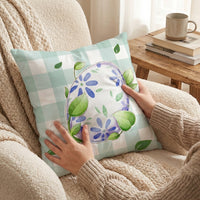 Cartoon Bunny Pillow Cover Fun Design Easter Bunny Pillow Cover Soft Material Decorative Bunny Pillow Cover for Kids, Homeowners, Sofa, Couch, Bedroom