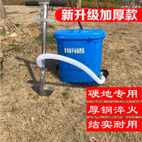 农用果树施肥神器 背负式果园硬地追肥机 根部入土地下施肥器