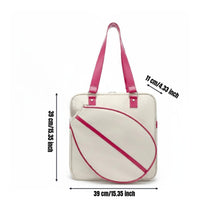 Large Capacity Tennis Bag Multi-Compartment Sports Accessory Lightweight for Gym