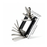 Bike Repair Tool Pocket-Size Bike Repair Tool Compact Multitool for Cyclists, Travel