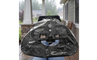 Transparent Mobility Scooter Control Panel Cover Weather-Resistant Mobility Scooter Tiller Cover for Rainy Day Riding, Outdoor Travel