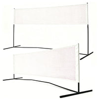 Portable Pickleball and Badminton Training Net 3-6m Indoor Outdoor