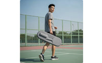 Racket Case with Mesh Compartment Portable Badminton Racket Case Shockproof for Training Workouts