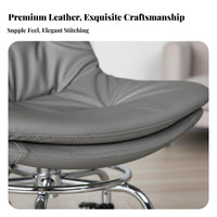 Low Back Rolling Stool Easy to Clean Low Rolling Stool Heavy-Duty for Hobbyists