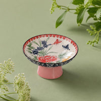 7 Pieces Retro Tea Snack Plate Delicate Snack Dish Reusable