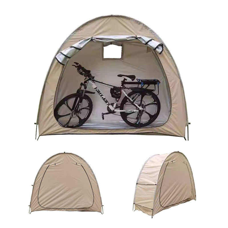 Bicycle Tent Outdoor Motorcycle Parking Shed Electric Vehicle Sunshade Rain and Dust Proof Portable Car Cover Foldable