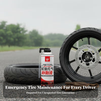 450 Ml Spray Tire Repair Fluid Seals and Inflates Vehicle Emergency Kit No Tools Needed Automotive Tool for Motorists, Workshop, Garage