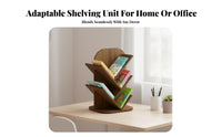 Rotating Book Stand Easy reach desktop Book Rack Stable Design for Dormitory