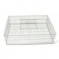 Wire Transport Cage Low-Profile Animal Transport Cage Heavy-Duty Carrier for Small Animals, Pigeons