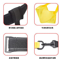 Swimming Resistance Training Umbrella with Anti-Slip Belt and Durable Pull Rope