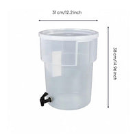 Juice Dispenser with Commercial Use Juice Barrel with Spigot Self Serve Tea and Milk Dispenser for Event Planners, Restaurant