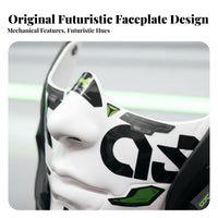 Cyberpunk Face Cover Original Design Cosplay face guard Adjustable Fit for Photoshoots